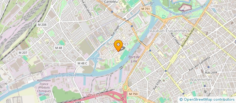 localisation de l'entreprise MONSIEUR CHARLES VIELVOYE à LILLE