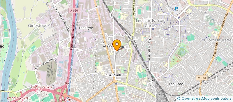 localisation de l'entreprise MONSIEUR CHARLES VIET  TOULOUSE