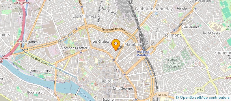 localisation de l'entreprise MONSIEUR CHARLES VIGNAUX à TOULOUSE