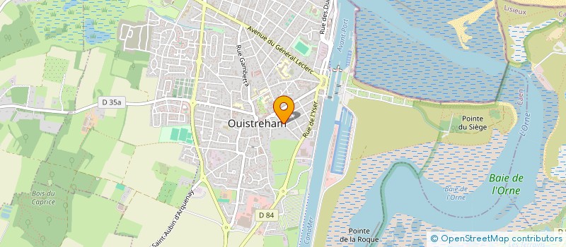 localisation de l'entreprise MONSIEUR CHARLES VIGOT  OUISTREHAM