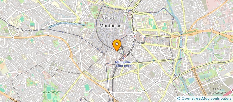 localisation de l'entreprise MONSIEUR CHARLES VILLERABEL à MONTPELLIER