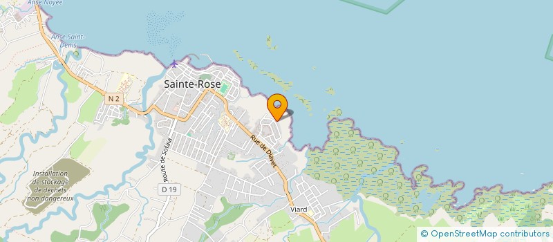 localisation de l'entreprise MONSIEUR CHARLES VINCESLAS à SAINTE-ROSE