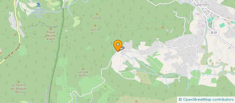 localisation de l'entreprise MONSIEUR CHARLES VIVIER  SALERNES