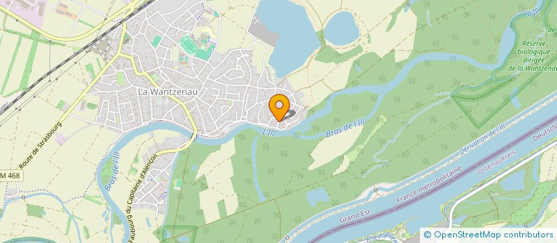 localisation de l'entreprise MONSIEUR CHARLES VIX  LA WANTZENAU