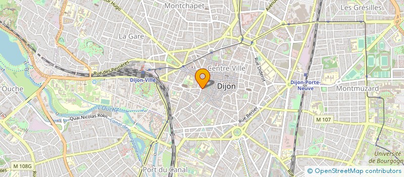 localisation de l'entreprise MONSIEUR CHARLES VOGEL à DIJON