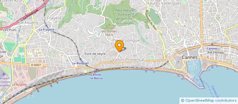 localisation de l'entreprise MONSIEUR CHARLES VOIRIN à CANNES