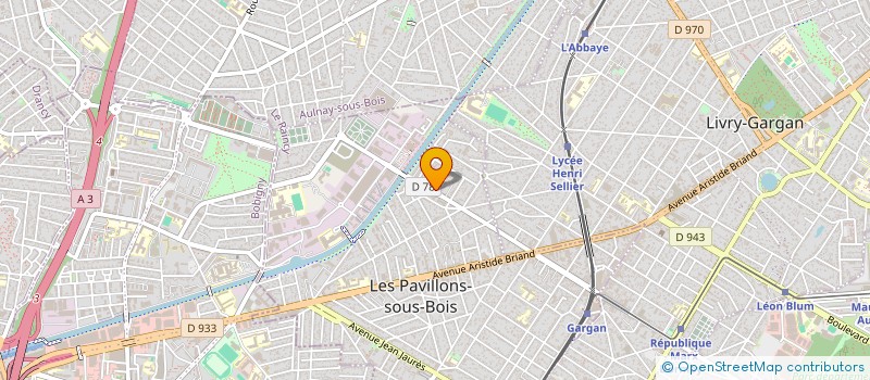 localisation de l'entreprise MONSIEUR CHARLES WELTY  LES PAVILLONS-SOUS-BOIS