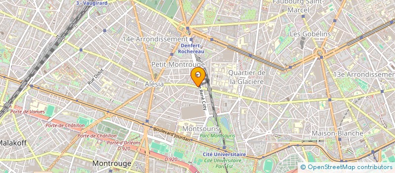 localisation de l'entreprise MONSIEUR CHARLES ZAPHIROPOULOS  PARIS