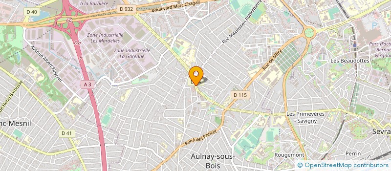 localisation de l'entreprise MONSIEUR CHARLES ZIEGLER à AULNAY-SOUS-BOIS