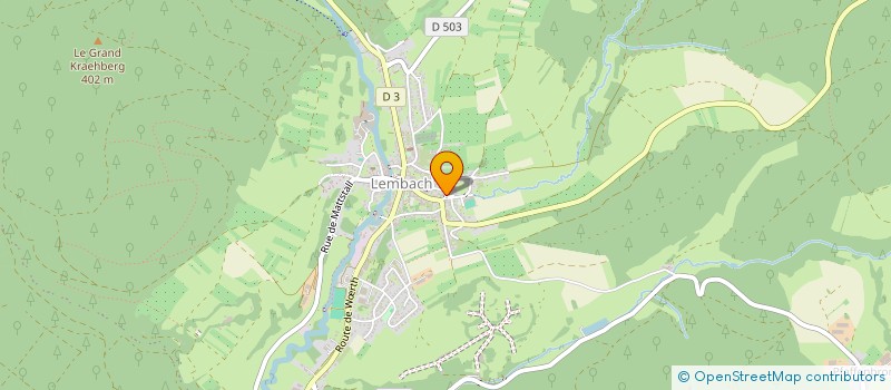 localisation de l'entreprise MONSIEUR CHARLES ZINCK  NIEDERSTEINBACH