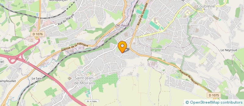 localisation de l'entreprise MONSIEUR CHARLES ZOGHEIB  SAINT-JEAN-DE-MOIRANS