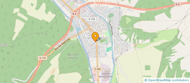localisation de l'entreprise MONSIEUR CHARLEY BERTHEMIN à LIGNY-EN-BARROIS