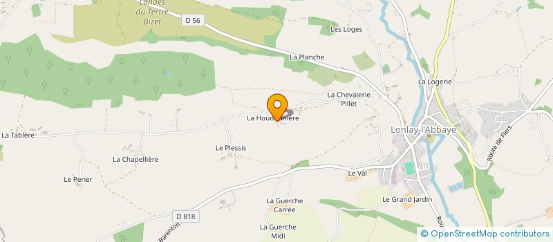 localisation de l'entreprise MONSIEUR CHARLEY COUPRIT à LONLAY-L ABBAYE