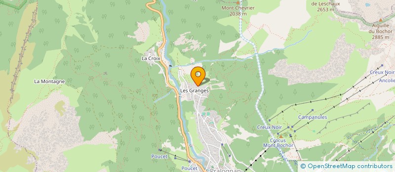 localisation de l'entreprise MONSIEUR CHARLEY FAVRE  PRALOGNAN-LA-VANOISE