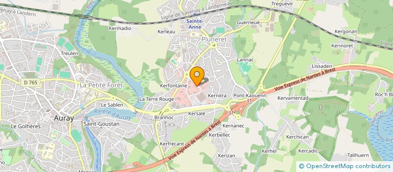 localisation de l'entreprise MONSIEUR CHARLEY LAURENT  PLUNERET