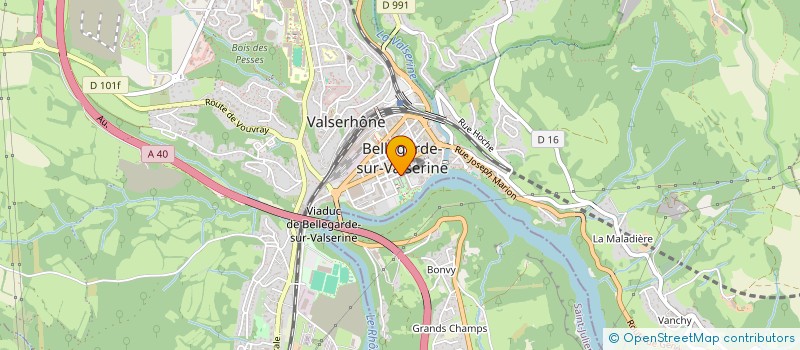 localisation de l'entreprise MONSIEUR CHARLEY MOUGIN à VALSERHONE