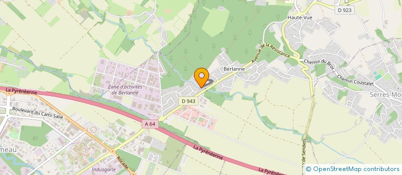 localisation de l'entreprise MONSIEUR CHARLEY RAVOUX  MORLAAS