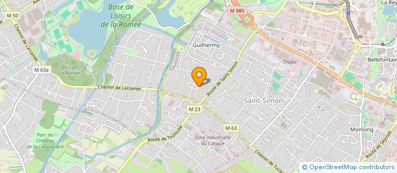 localisation de l'entreprise MONSIEUR CHARLEY THIRION à TOULOUSE