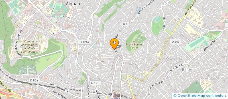 localisation de l'entreprise MONSIEUR CHARLEY ZUPPARDO  MONT-SAINT-AIGNAN