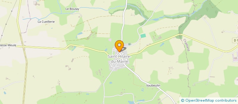localisation de l'entreprise MONSIEUR CHARLI LEVALET  SAINT-HILAIRE-DU-MAINE