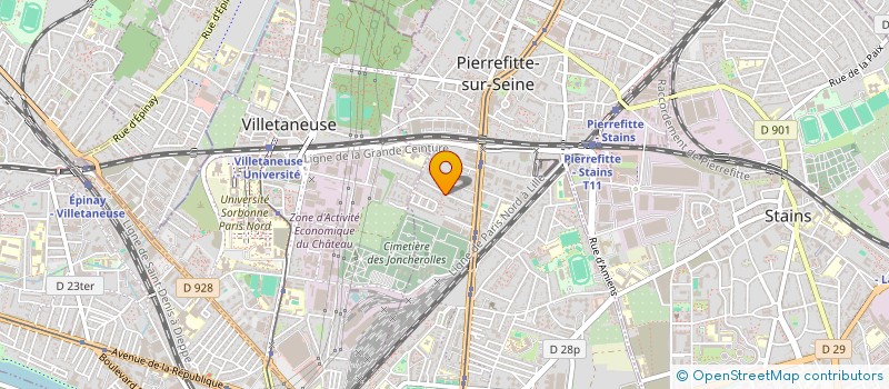 localisation de l'entreprise MONSIEUR CHARLI TIDO GNIAMBE à PIERREFITTE-SUR-SEINE
