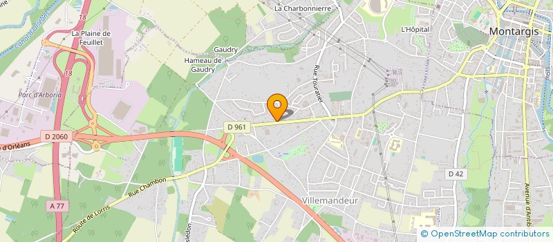 localisation de l'entreprise MONSIEUR CHARLIE ANDRES à VILLEMANDEUR