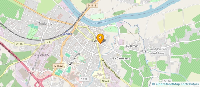 localisation de l'entreprise MONSIEUR CHARLIE ARRATE  LANGON