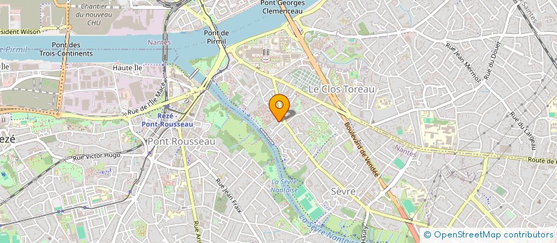 localisation de l'entreprise MONSIEUR CHARLIE BERTRAND  REZE