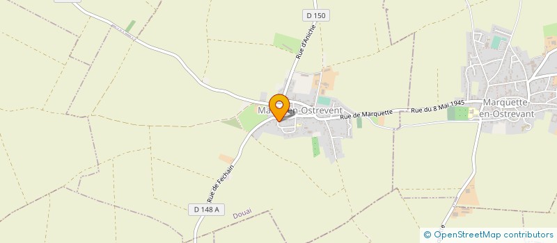 localisation de l'entreprise MONSIEUR CHARLIE BOUGAMONT à MARCQ-EN-OSTREVENT