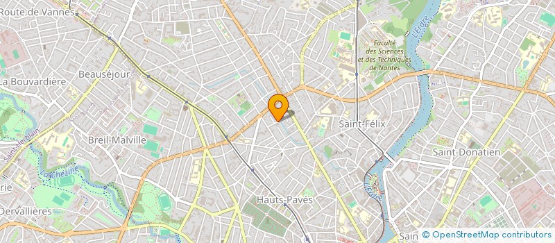 localisation de l'entreprise MONSIEUR CHARLIE BREVAL à NANTES