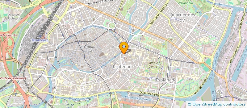 localisation de l'entreprise MONSIEUR CHARLIE CHABRIER à STRASBOURG