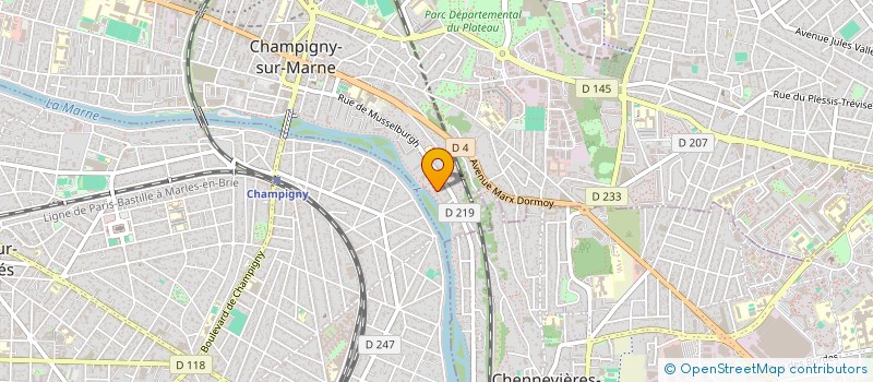 localisation de l'entreprise MONSIEUR CHARLIE CONORD à CHAMPIGNY-SUR-MARNE