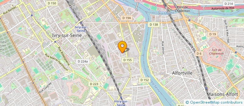 localisation de l'entreprise MONSIEUR CHARLIE COULOT  IVRY-SUR-SEINE