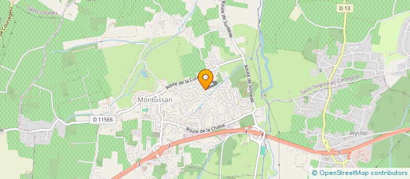 localisation de l'entreprise MONSIEUR CHARLIE DUCONGER  MONTUSSAN