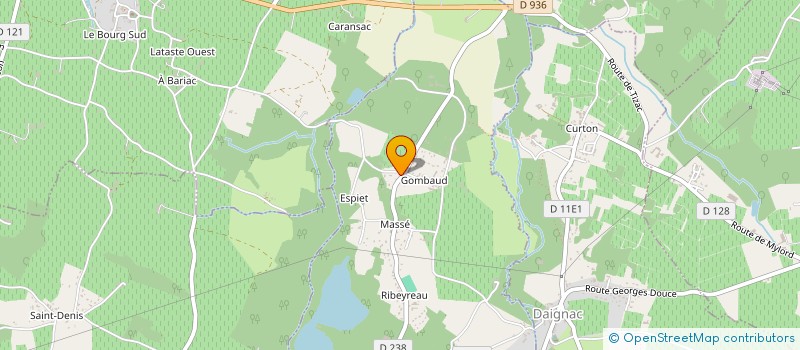 localisation de l'entreprise MONSIEUR CHARLIE DUPRAT  TALENCE