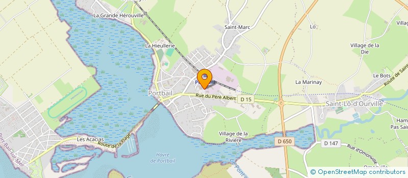 localisation de l'entreprise MONSIEUR CHARLIE DUVERGER  PORT-BAIL-SUR-MER