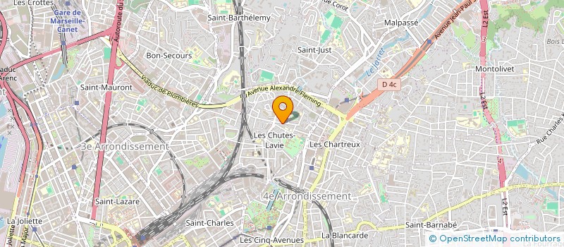 localisation de l'entreprise MONSIEUR CHARLIE DUYNSLAGER à MARSEILLE 4EME
