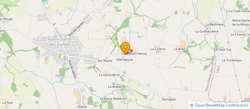 localisation de l'entreprise MONSIEUR CHARLIE FENASSE à LE GAVRE