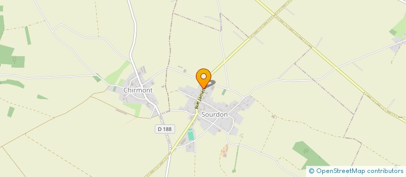 localisation de l'entreprise MONSIEUR CHARLIE FOUREL  SOURDON