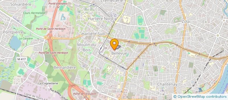localisation de l'entreprise MONSIEUR CHARLIE FROUIN à NANTES