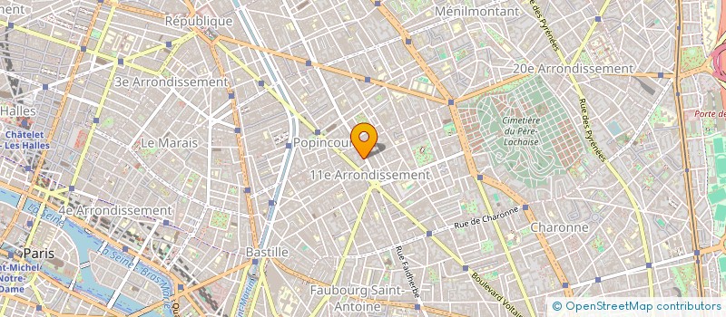 localisation de l'entreprise MONSIEUR CHARLIE GALLE  PARIS