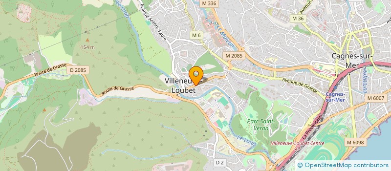 localisation de l'entreprise MONSIEUR CHARLIE GLEAVE à VILLENEUVE-LOUBET