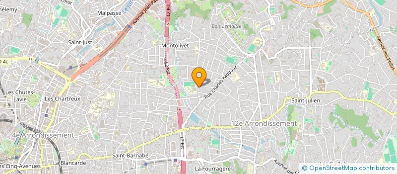 localisation de l'entreprise MONSIEUR CHARLIE GOUIN à MARSEILLE