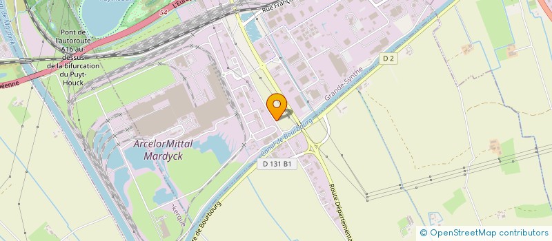 localisation de l'entreprise MONSIEUR CHARLIE GUEANT  GRANDE-SYNTHE