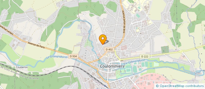 localisation de l'entreprise MONSIEUR CHARLIE GUILLOT à COULOMMIERS