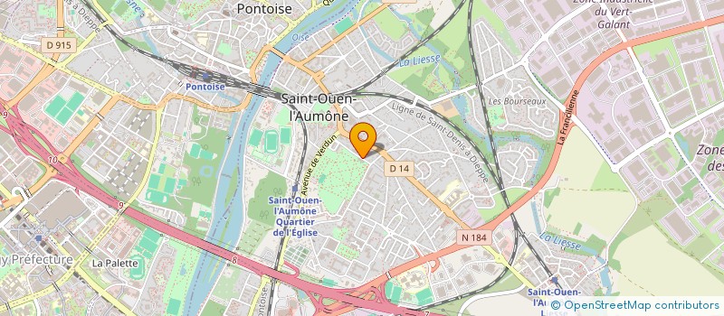 localisation de l'entreprise MONSIEUR CHARLIE JACQUET à SAINT-OUEN-L'AUMONE