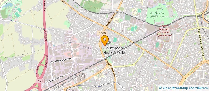 localisation de l'entreprise MONSIEUR CHARLIE LACOMBE  LA CHAPELLE-SAINT-MESMIN