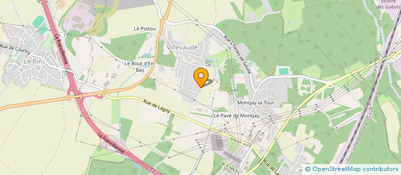 localisation de l'entreprise MONSIEUR CHARLIE LAGRENEE à VILLEVAUDE