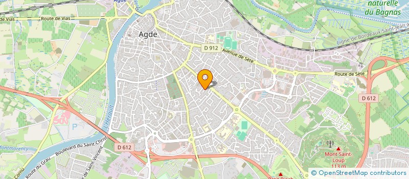 localisation de l'entreprise MONSIEUR CHARLIE LAVANNE  VIAS