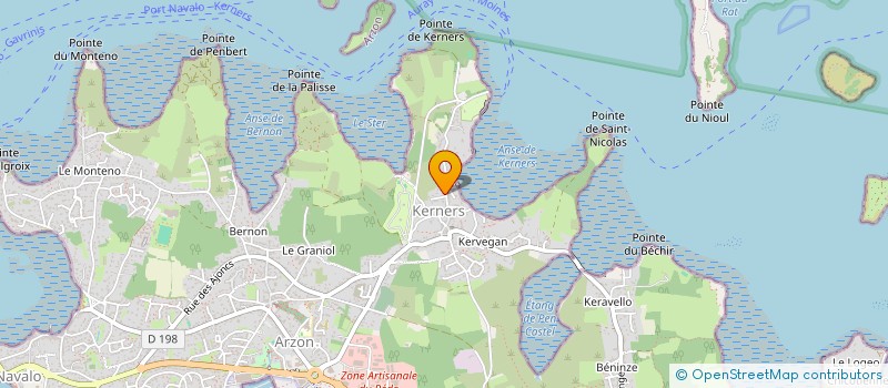 localisation de l'entreprise MONSIEUR CHARLIE LEBLANC  ARZON